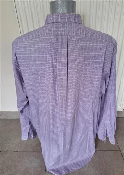Grote foto vintage lila geruit overhemd ralph lauren l xl kleding heren overhemden