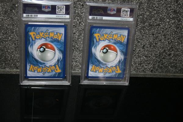 Grote foto zeldzame pokemonkaarten gesingeert jason paige verzamelen kaarten en prenten