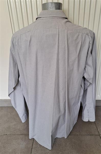 Grote foto wit ralph lauren hemd met fijne ruitjes xl kleding heren overhemden