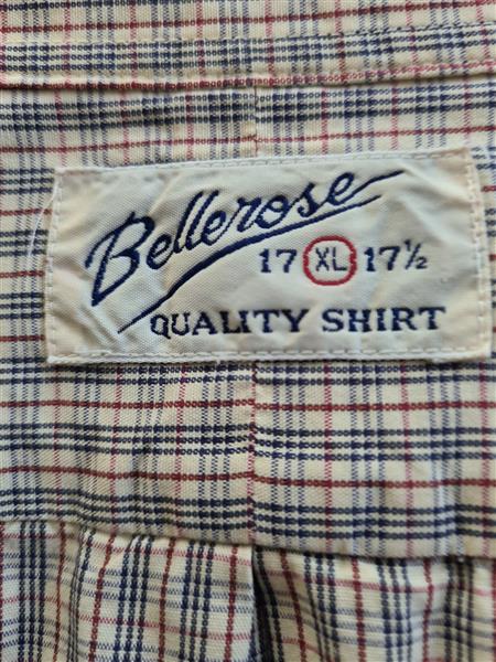 Grote foto knap nieuw geruit overhemd van bellerose xl kleding heren overhemden