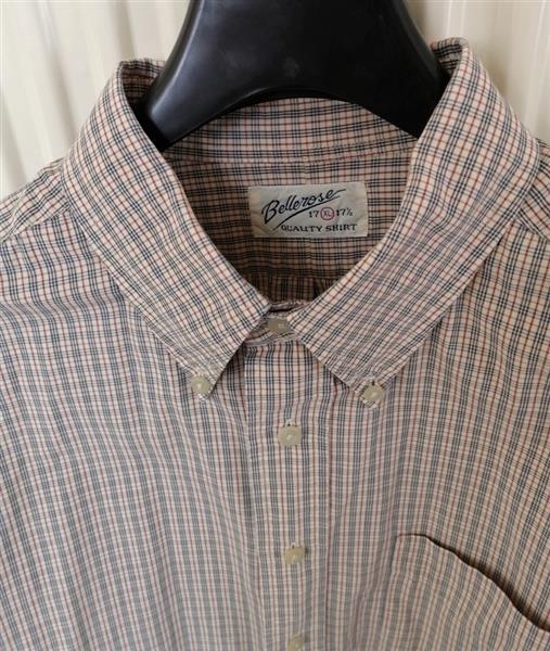 Grote foto knap nieuw geruit overhemd van bellerose xl kleding heren overhemden