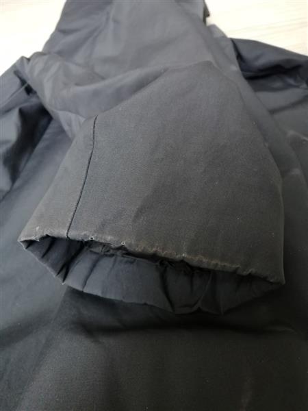 Grote foto zwarte halflange jas met gebreken hugo boss kleding heren jassen zomer