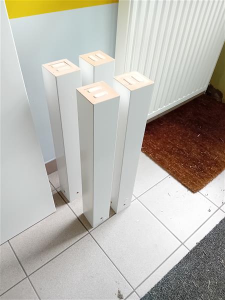 Grote foto keukentafel wit hoogglans 180l x 90b x 74h huis en inrichting eettafels