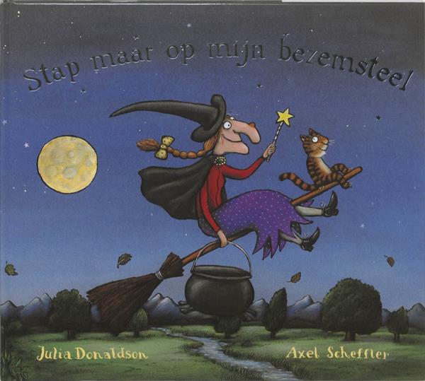Grote foto stap maar op mijn bezemsteel gottmer prentenboek boeken overige boeken
