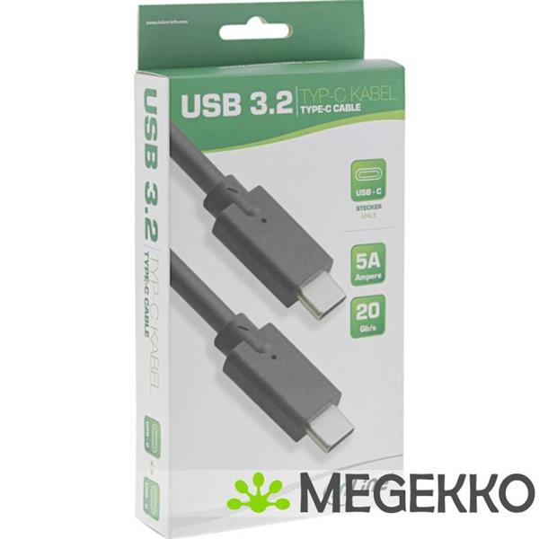 Grote foto inline 35702a usb 3.2 gen 2x2 20gbps 100w usb type c 2m computers en software overige computers en software