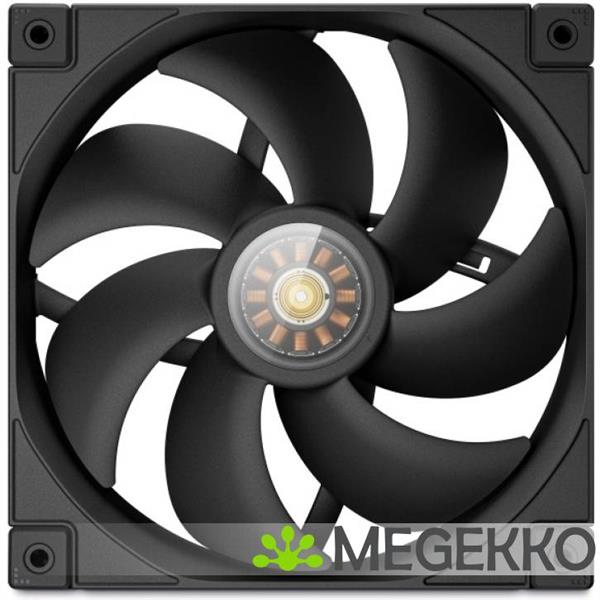 Grote foto deepcool ft14 computer behuizing ventilator 14 cm zwart 1 stuk s computers en software overige computers en software