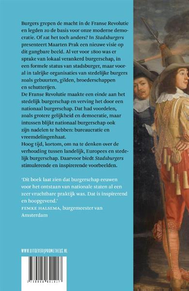 Grote foto stadsburgers boeken geschiedenis wereld