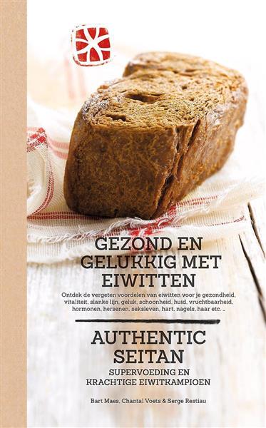 Grote foto gezond en gelukkig met eiwitten boeken kookboeken