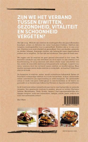 Grote foto gezond en gelukkig met eiwitten boeken kookboeken