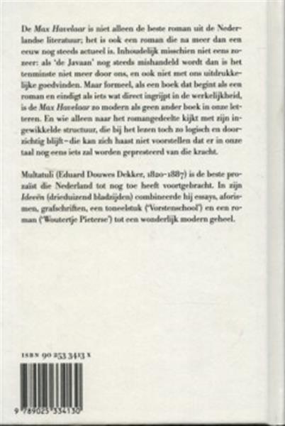 Grote foto max havelaar of de koffiveilingen der nederlandsche handelmaatschappy salamander klassiek boeken overige boeken