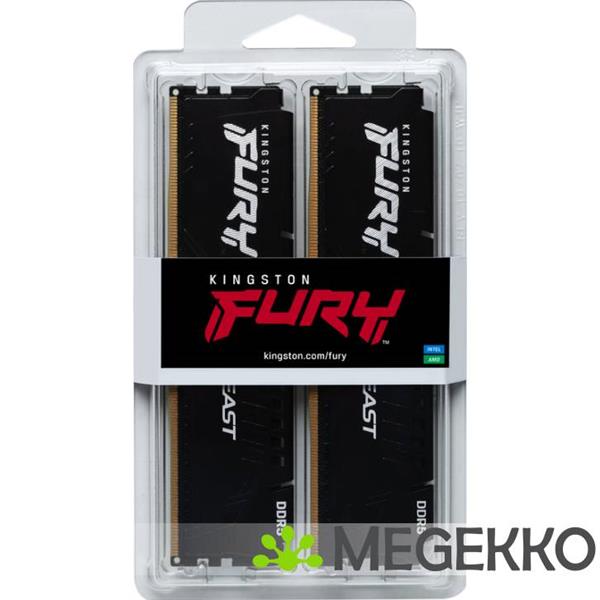 Grote foto kingston ddr5 fury beast 2x8gb 6000 computers en software overige computers en software