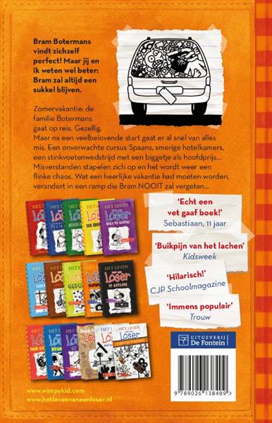 Grote foto het leven van een loser 9 boeken jeugd 13 jaar en ouder
