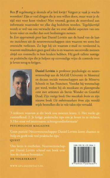 Grote foto een opgeruimde geest boeken psychologie