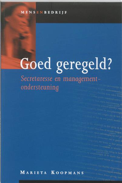 Grote foto goed geregeld mens en bedrijf boeken overige boeken