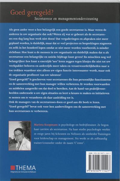 Grote foto goed geregeld mens en bedrijf boeken overige boeken