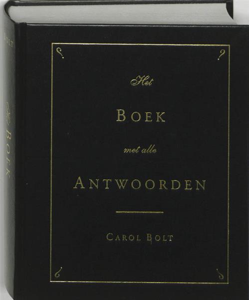 Grote foto het boek met alle antwoorden boeken overige boeken