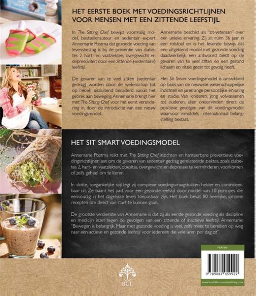 Grote foto the sitting chef boeken gezondheid en voeding