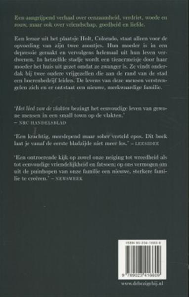 Grote foto het lied van de vlakten midprice boeken overige boeken