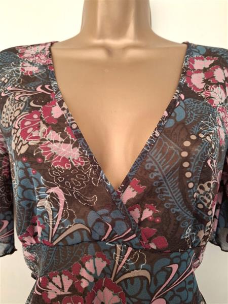 Grote foto chique doorzichtige tuniek van edc small kleding dames blouses en tunieken