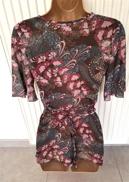 Grote foto chique doorzichtige tuniek van edc small kleding dames blouses en tunieken