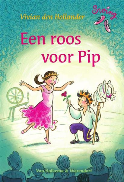 Grote foto een roos voor pip swing boeken jeugd 13 jaar en ouder