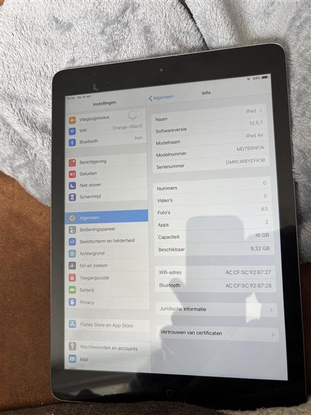Grote foto ipad air 2013 te koop computers en software tablets apple ipad