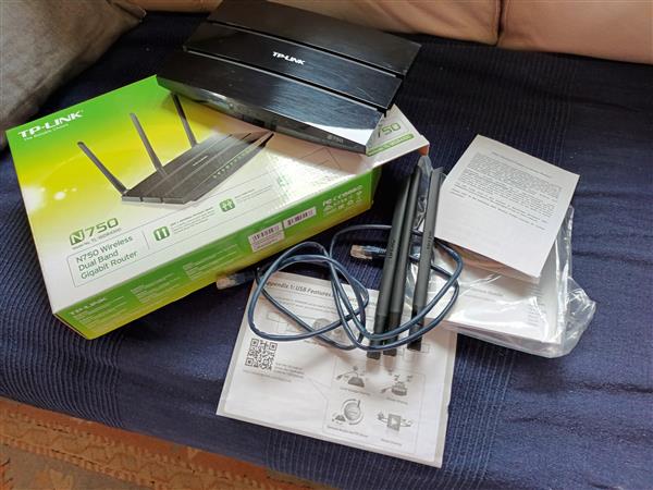 Grote foto tp link n 750 wireless computers en software overige