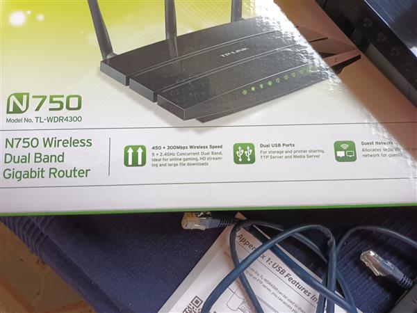 Grote foto tp link n 750 wireless computers en software overige