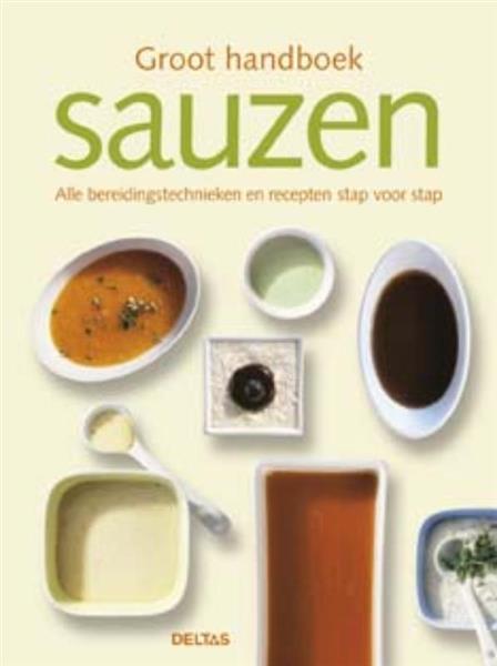 Grote foto groot handboek sauzen boeken kookboeken