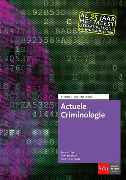 Grote foto actuele criminologie boeken wetenschap