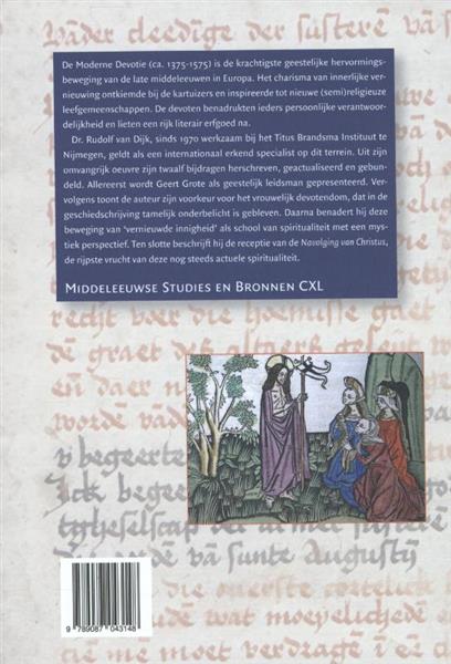 Grote foto twaalf kapittels over ontstaan bloei en doorwerking van de moderne devotie middeleeuwse studies e boeken geschiedenis wereld