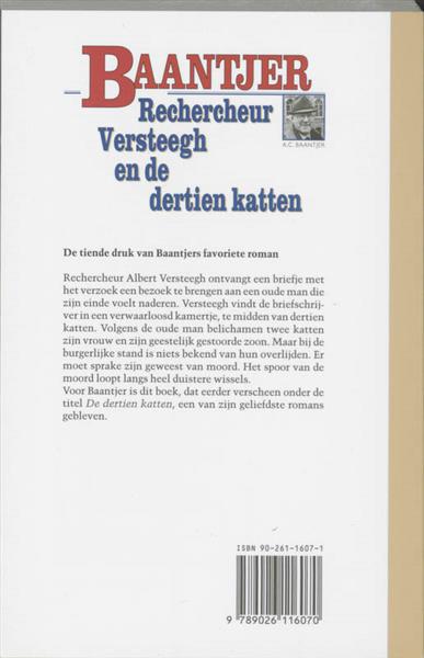 Grote foto rechercheur versteegh en de dertien katten fontein paperback boeken detectives