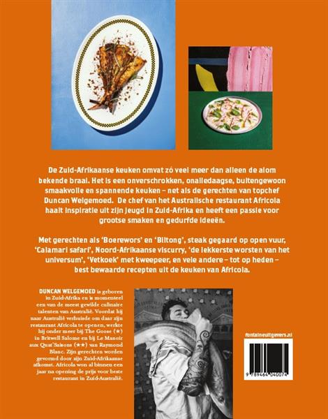 Grote foto africola boeken kookboeken