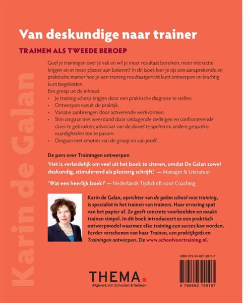 Grote foto van deskundige naar trainer boeken overige boeken