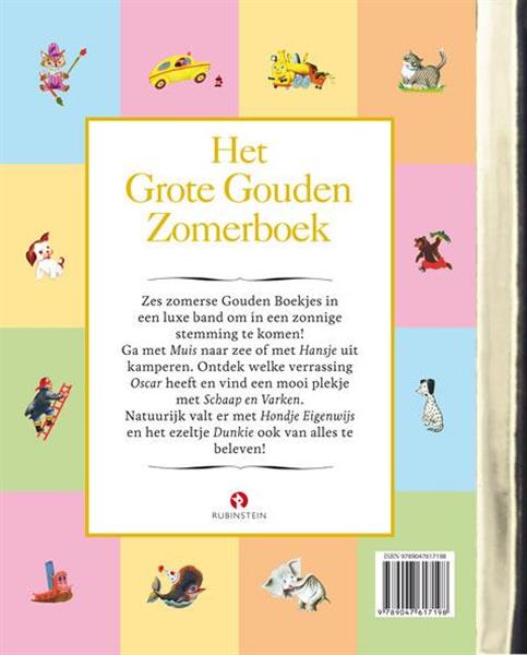 Grote foto het grote gouden zomerboek gouden boekjes boeken jeugd 13 jaar en ouder