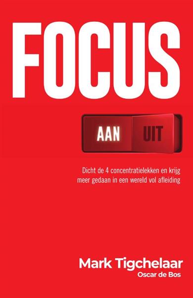 Grote foto focus aan uit boeken psychologie