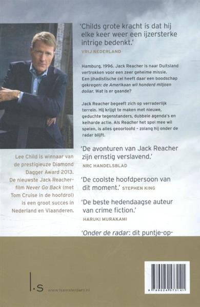 Grote foto onder de radar jack reacher boeken thrillers