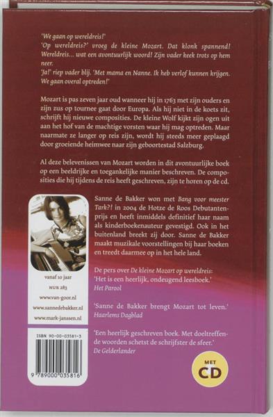 Grote foto de kleine mozart op wereldreis boeken jeugd 13 jaar en ouder