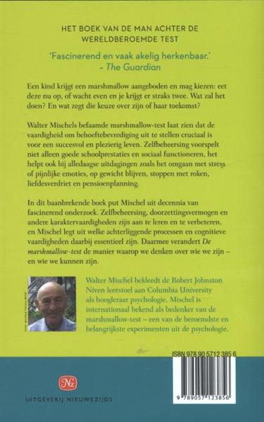 Grote foto de marshmallow test boeken psychologie