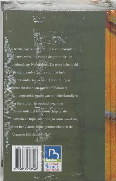 Grote foto bijbel nbv dc standaard met inleidingen 2 kl. boeken overige boeken