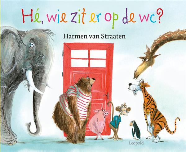 Grote foto h wie zit er op de wc boeken overige boeken