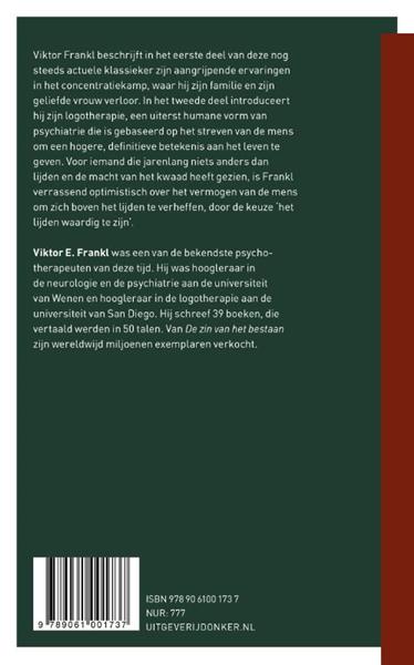 Grote foto de zin van het bestaan boeken psychologie