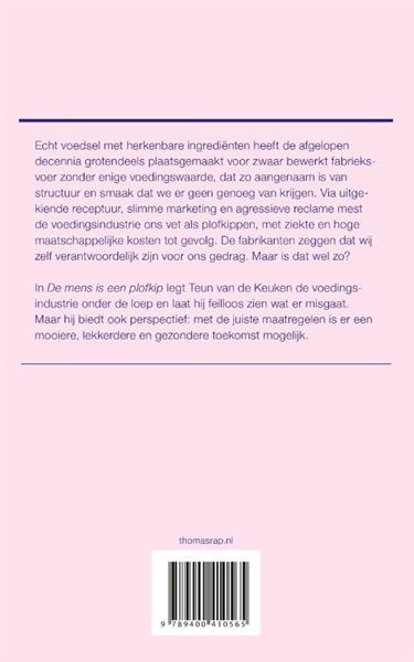 Grote foto de mens is een plofkip boeken overige boeken