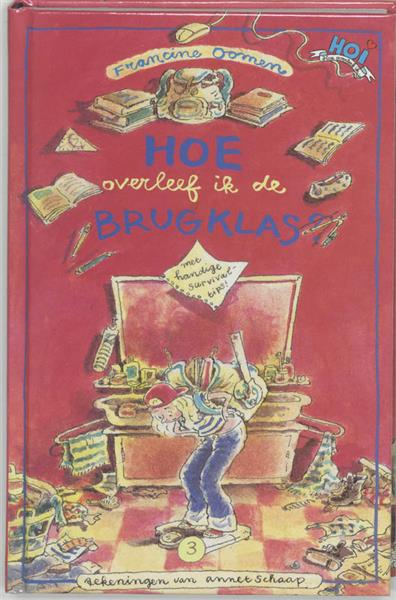 Grote foto hoe overleef ik de brugklas boeken jeugd 13 jaar en ouder