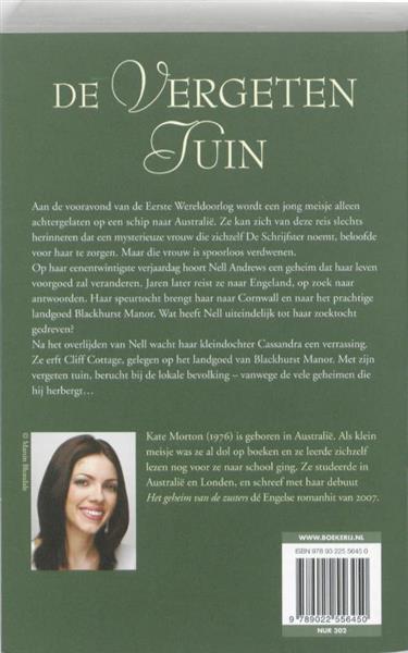 Grote foto de vergeten tuin boeken overige boeken