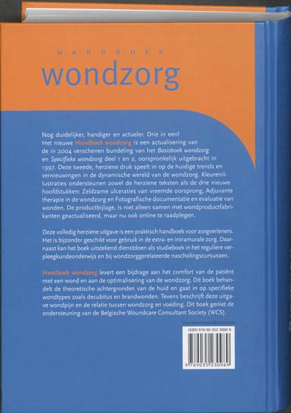 Grote foto handboek wondzorg boeken wetenschap