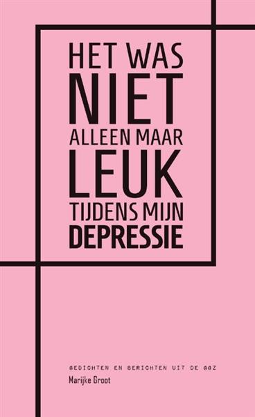 Grote foto het was niet alleen maar leuk tijdens mijn depressie boeken overige boeken