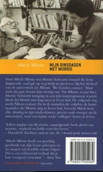 Grote foto mijn dinsdagen met morrie flamingo pocket boeken psychologie