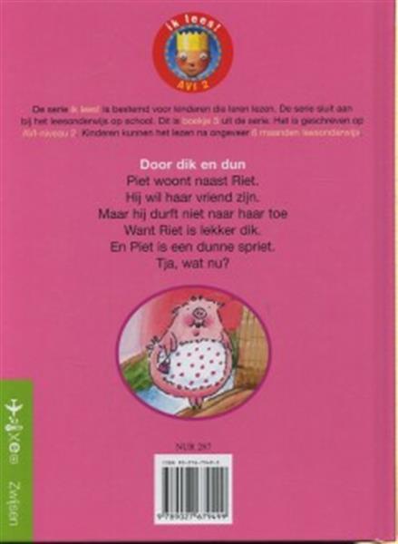 Grote foto door dik en dun ik lees avi 2 boeken overige boeken