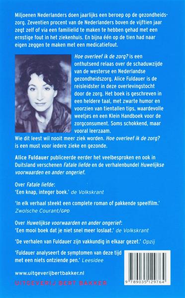 Grote foto hoe overleef ik de zorg boeken overige boeken